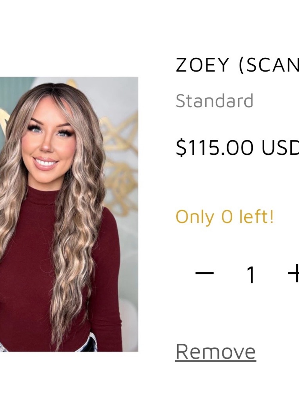 Chelsea Smith Wig